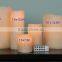 Plastic Candle Light With Remote Controller Glow Candles Wedding Decoration Led Candles