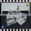 Hot Sale Crystal Clear Acrylic Bathroom Set for Star Hotel