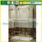 portable interior home use bathroom frameless sliding glass showr door partition