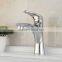 bathroom single handle chrome waterfall basin faucet
