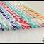 Eco-friendly striped plastic drinking straw                        
                                                Quality Choice