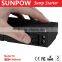 SUNPOW 13,600mAh super power bank booster portable 12V gasoline and diesel Li-polymer car jump starter