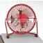 2015 hot sell 4/6/8 inch 5v mini desk fan usb fan usb fan with adapter