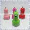 5V 1A Colorful one port USB universal car charger for iPhone for Samsung