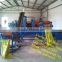 Automatic waste tire recycling line automatic rubber tire crushing machinery