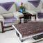 Sliver & gold coating double sided pvc tablecloth