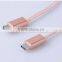 3.1 type C fast charging and stable data transmission metal connector micro usb data cable