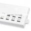 6 gang extension cable socket with usb port multiple outlet USA use 100v-125v surge protection