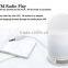 Colorful LED light smart desk lamp with loudspeaker inside controlled by APP