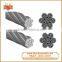 high tensile strength 7*7 FC galvanized steel wire rope