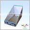 China supplier wholesale cheap supermarket floor display rack beautiful printed 3 tiers cardboard storage shelf