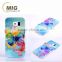 Colorful 3D Blu ray Butterfly tpu Cell phone case For samsung s6 s6 edge/for iphone/for lg...