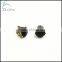 No Ear Hole Magnetic Magnet Ear Stud for Black cz Stone