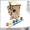 Customized Shape Mini Wooden Puzzle Wind Up Music Box