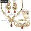 Indonesia Wholesale Jewelry Gold Nigerian Wedding Jewelry Set