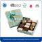 2016 New design fancy empty heart shape chocolate paper packaging box