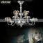 Chrome Color Iron Low Ceiling Chandelier Modern MD81485 L18