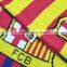 Latest Design Customize Spain Club White Plain football Scarf,knitted football scarf