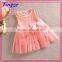 Beautiful sleeveless kids fashion dress baby girl summer dress