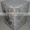 China supplier marble color cube with logo engraving and color filled Acrylic display box acrylic show case