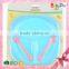 Babypro 2015 China Suppier Hot Hale Children Tableware Cheap Plastic Baby Bowl Set Baby Feeding Bowl