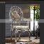 luxury furniture italy design - solid wood leaf gilding dining room armchair                        
                                                Quality Choice
