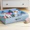 2014 Canvas Folding Boots Storage Box with window/cardboard storage box/storage bin