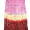 Summer Wear Long Cotton Skirt / Bandhani Bandhej Skirt