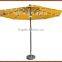 aluminum frame solar led umbrella light