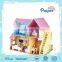 China paper 3d puzzle doll house toy for children