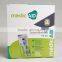 Package case with the knife cuts for medical using thermometre electronica digital