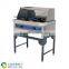 New Product 2tank 2 basket 14L*2 industrial electric deep fat fryer with guard element for frying with CE for sale