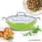 Aluminium ceramic coating chinese wok