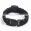 Wholesale whistle ,compass paracord bracelet, multifunctional Survival Paracord bracelet