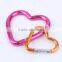 Custom Heavy Duty Heart Shape Locking Carabiner For Wholesale
