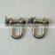 chain shackle, US type bow shackle, D shackle rigging hardwares