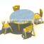 school plastic kids furniture height adjusted study table and chair for kids