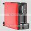 Low noise 1250W Manual Control electrical espresso capsule coffee maker
