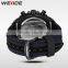 WEIDE fancy watches top brand Silicone watch strap relogios masculino 2016