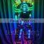 Wireless DMX512 Stilt Walker LED Tron Dance Robot Costume