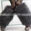 New Design Ladies High Knee Boots Fur Socks Mongolian Sheep Fur Leg Warmers