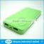 OEM manufacture ultra thin battery cel power bank / rohs mobile power bank with usb 2.1A