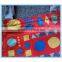 Recycled hot sell eco-friendly red organic cotton shopping bag