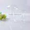china manufacturer promotional decorative unique mushroon shape tree hanging hand blown glass home decoration