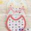 comfortable nylon ties bandana bibs for baby