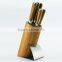 AH19 bamboo handle stainless steel 6pcs kitchen knife set                        
                                                Quality Choice