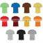 Zegaapparel customized screen printing 95% cotton 5% elastane t shirts