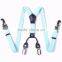 Custom Printed Designs Fashion Baby Toddlers 4 Clips Braces Suspender