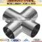 butt weld pipe fitting cross