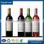 Paper adhesion cheap wine bottle label